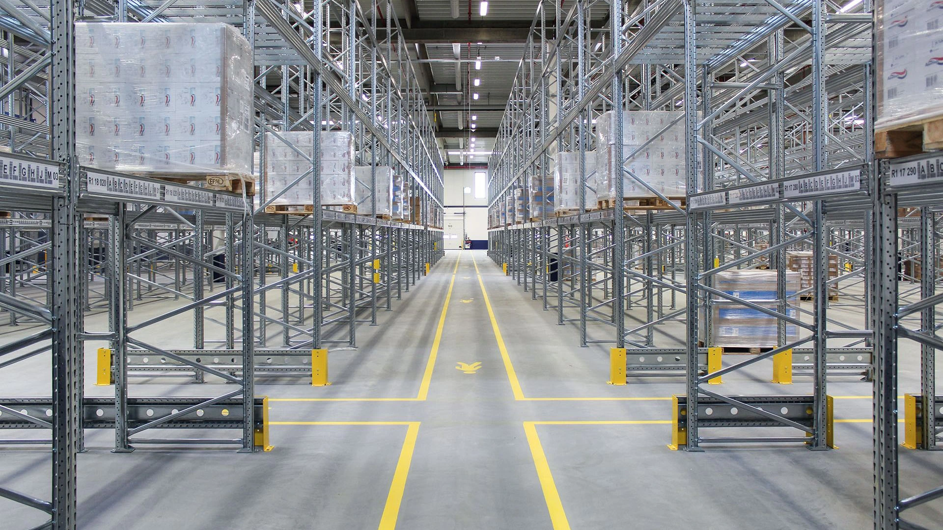 SUPERBUILD - Scaffalatura portapallet per carichi pesanti | Metalsistem Lombardia