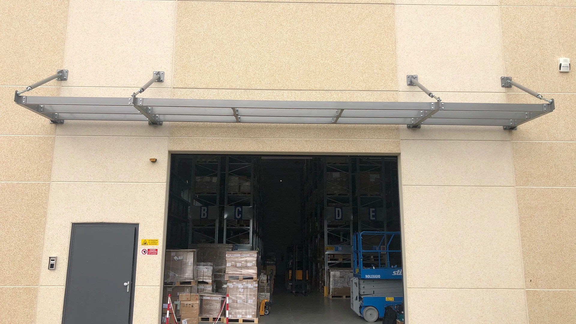 Tettoie industriali e soppalchi | Metalsistem Lombardia